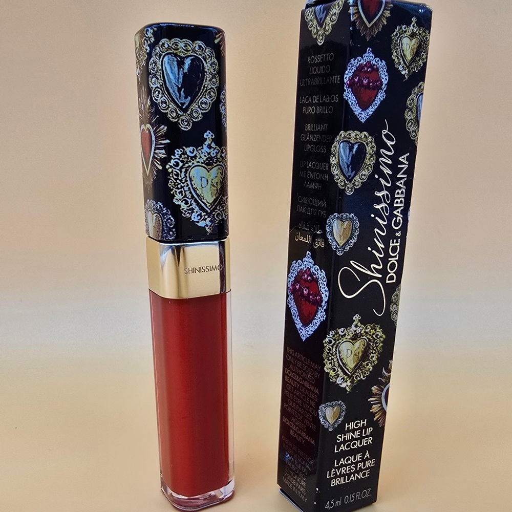 Dolce & Gabbana Shinissimo High Shine Lip Lacquer – 600 Heart Power